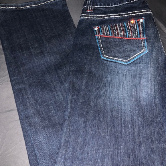 Rock and roll denim pants - Picture 3 of 7